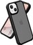 iPhone 15 Plus Kılıf Için Tpu+Pc Telefon Kapağı Mat Kaplama Kaymaz-Siyah (Yurt Dışından) 1