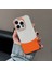 iPhone 13 Pro Kılıf Darbeye Dayanıklı Pc Iki Renkli Ekleme Telefon Kapağı-Turuncu (Yurt Dışından) 2