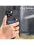 iPhone 15 Plus Telefon Kılıfı Rfıd Engelleme Kart Yuvaları Deri+Tpu Kickstand Kılıf-Siyah (Yurt Dışından) 5