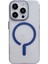 iPhone 15 Pro Kılıf Için Magsafe Tpu+Pc ile Uyumlu Çizilmez Şeffaf Arka Telefon Kapağı-Safir (Yurt Dışından) 1