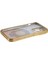 iPhone 12 Pro Için Kılıf Yapay Elmas Dekor Yüzük Kickstand Degrade Tpu Kapak-Altın (Yurt Dışından) 5