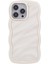 iPhone 12 Pro Max Kılıf Wave Frame Tpu+Pc Hibrit Telefon Kılıfı-Beyaz (Yurt Dışından) 1