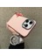 iPhone 15 Pro Cep Telefonu Kılıfı Için Metal Lens Çerçeveli Mat Pc Telefon Kabuğu-Pembe (Yurt Dışından) 1