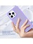 iPhone 15 Pro Max Için Ince Kılıf Skin-Touch Tpu+Pc Mat Telefon Kılıfı-Açık Mor (Yurt Dışından) 4