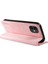 iPhone 11 Kılıf Cüzdan Kart Yuvaları Için Pu Deri Koruyucu Telefon Kapağı-Pembe (Yurt Dışından) 4