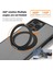 iPhone 12/12 Pro Için Manyetik Kılıf Düşmeye Dayanıklı Deri+Pc+Tpu Kickstand Telefon Kapağı-Gri (Yurt Dışından) 3