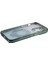 iPhone 12 Pro Max Için Tpu Kılıf Gradyan Kickstand Kapak, Yapay Elmas Lens Çerçeveli-Gece Yarısı Yeşili (Yurt Dışından) 5