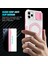 iPhone 11 Pro Max Için Kılıf Kickstand Pc+Tpu Lens Korumalı Manyetik Telefon Kılıfı-Pembe/beyaz (Yurt Dışından) 2