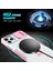 iPhone 11 Pro Max Için Kılıf Kickstand Pc+Tpu Lens Korumalı Manyetik Telefon Kılıfı-Pembe/beyaz (Yurt Dışından) 4
