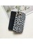 iPhone 14 Pro Max Için Leopar Dokulu Telefon Kılıfı Pc+Pu Deri Telefon Kabuğu (Tam Kaplama Değil)-Gül (Yurt Dışından) 2