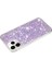 iPhone 11 Pro Max Için Arka Kılıf Sparkle Epoksi Cep Telefonu Esnek Tpu Kapak-Mor (Yurt Dışından) 2