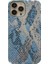 iPhone 15 Pro Max Için Mobil Tedarikçi Telefon Kılıfı Lake Yılan Dokusu Pu Deri + Pc Kapağı-Gök Mavisi (Yurt Dışından) 1