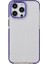 iPhone 15 Pro Için Şeffaf Kılıf Metal Kamera Çerçevesi Pc+Tpu Telefon Kabuğu-Gri (Yurt Dışından) 2