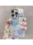 iPhone 12 Pro Kılıf Imd Desenli Tpu+Pc Telefon Kılıfı, Parıltılı Lens Halkalı-Mavi (Yurt Dışından) 1