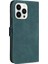 iPhone 14 Pro Max Için Çizilmez Kapak 7 Şekilli Baskılı Desenli Pu Deri Telefon Kılıfı Cüzdan-Yeşil (Yurt Dışından) 5