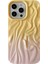 iPhone 15 Pro Kılıf Kalu Tpu Buruşuk Efektli Telefon Kapağı-Sarı+Pembe (Yurt Dışından) 1