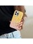 iPhone 15 Pro Kılıf Kalu Tpu Buruşuk Efektli Telefon Kapağı-Sarı+Pembe (Yurt Dışından) 4