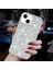 iPhone 15 Için Arka Koruyucu Kılıf Sparkle Epoksi Cep Telefonu Tpu Kapak-Beyaz (Yurt Dışından) 4