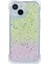 iPhone 13 Mini 5.4 Inç Kılıf Gradyan Tpu+Akrilik Darbeye Dayanıklı Telefon Kapağı-Sarı+Pembe (Yurt Dışından) 1