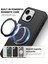 iPhone 14 Plus Için Manyetik Telefon Kılıfı Deri+Pc+Tpu Döner Halkalı Kickstand-Siyah (Yurt Dışından) 4