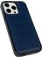 iPhone 13 Pro Için Kılıf Buzağı Dokusu Tpu+Deri Darbeye Dayanıklı Akıllı Telefon Kabuğu-Safir (Yurt Dışından) 3