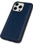 iPhone 13 Pro Için Kılıf Buzağı Dokusu Tpu+Deri Darbeye Dayanıklı Akıllı Telefon Kabuğu-Safir (Yurt Dışından) 4