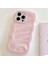 iPhone 15 Pro Kılıf Su Dalgalanma Tpu Çizilmez Telefon Kapağı-Pembe (Yurt Dışından) 5
