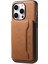 iPhone 15 Pro Kılıfları Için Deri+Tpu+Pc Telefon Kılıfı Magsafe-Brown ile Uyumlu (Yurt Dışından) 5