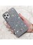 iPhone 11 Pro Kılıf Pc+Tpu Sıcak Pres Kalıplama Glitter Anti-Damla Telefon Kapağı-Siyah+Gümüş (Yurt Dışından) 1
