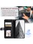 iPhone 11 Pro Kılıf Pu Deri+Tpu 6 Kart Yuvalı Standlı Telefon Kılıfı-Siyah (Yurt Dışından) 4