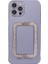 iPhone 12 Pro Için 6.1 Inç Kapak Parlak Rhinestone Kickstand Darbeye Dayanıklı Tpu Telefon Kılıfı-Mor (Yurt Dışından) 1