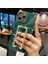 iPhone 12 Pro Için 6.1 Inç Kapak Parlak Rhinestone Kickstand Darbeye Dayanıklı Tpu Telefon Kılıfı-Gece Yarısı Yeşili (Yurt Dışından) 1