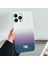 iPhone 15 Pro Max Için Kapak Parıltılı Pudra Degrade Renkli Pc+Tpu Telefon Kılıfı-Siyah (Yurt Dışından) 2