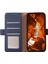 iPhone 12 Için 6.1 Inç/12 Pro 6.1 Inç Telefon Koruyucu Kabuk Rfıd Engelleme Deri Stand Litchi Doku-Mavi (Yurt Dışından) 2