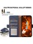 iPhone 12 Için 6.1 Inç/12 Pro 6.1 Inç Telefon Koruyucu Kabuk Rfıd Engelleme Deri Stand Litchi Doku-Mavi (Yurt Dışından) 3