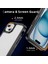 iPhone 15 Plus/14 Plus Kılıf Tpu+Pc Telefon Kılıfı Kaymaz Yan Kenar-Siyah+Şeffaf (Yurt Dışından) 3