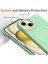 iPhone 13 Mini Için Sıvı Silikon Kılıf Su Dalgalanma Dokusu Manyetik Telefon Koruyucu-Yeşil (Yurt Dışından) 4