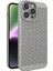iPhone 13 Pro Için Kılıf Isı Dağılımı Sert Pc Koruyucu Telefon Kapağı-Gri Oymak (Yurt Dışından) 1