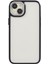 iPhone 13 Için 6.1 Inç/14 Cep Telefonu Kılıfı Galvanik Çerçeve Tpu+Pc Anti-Damla Kapak-Gümüş (Yurt Dışından) 1