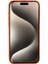 iPhone 15 Pro Için Tpu Kılıf Aşağı Ceket Tasarımı Şok Emici Telefon Koruyucu-Turuncu (Yurt Dışından) 2