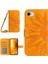 HT04 iPhone SE(2024) Kılıf Ayçiçeği Pu Deri + Omuz Askılı Tpu Telefon Kılıfı-Sarı (Yurt Dışından) 1