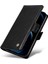 iPhone 13 Pro Için 6.1 Inç Kılıf Çizilmez Deri Standlı Telefon Kapağı Litchi Dokulu-Siyah (Yurt Dışından) 5