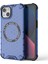 iPhone 13 Için Magsafe Tpu+Pc Honeycomb Telefon Kılıfı-Mavi ile Uyumlu Kılıf (Yurt Dışından) 1