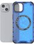 iPhone 13 Için Magsafe Tpu+Pc Honeycomb Telefon Kılıfı-Mavi ile Uyumlu Kılıf (Yurt Dışından) 4