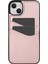 iPhone 13 Mini Kılıf Için Çizilmeye Dayanıklı Pu+Tpu Kart Tutuculu Telefon Kabuğu-Gül Altın (Yurt Dışından) 1