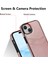 iPhone 13 Mini Kılıf Için Çizilmeye Dayanıklı Pu+Tpu Kart Tutuculu Telefon Kabuğu-Gül Altın (Yurt Dışından) 2