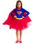Supergirl Kostümü Uzun Kollu 2