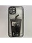 iPhone 14 Pro Için Quicksand Kılıf Parıltılı Payetler Tpu Telefon Kapağı Temperli Cam Lensli Film-Siyah (Yurt Dışından) 1
