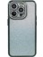 iPhone 15 Pro Için Kılıf Anti-Drop Gradyan Tpu Telefon Kılıfı Rhinestones Desenli-Gece Yarısı Yeşili (Yurt Dışından) 1