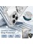 iPhone 12/12 Pro Için Magsafe Döner Destek Standı Tpu+Pc Telefon Kapağı ile Uyumlu Kılıf - Şeffaf (Yurt Dışından) 2